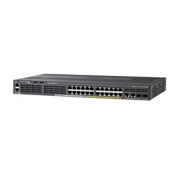 Switch de Rede Cisco Catalyst WS-C2960X-24PD-L | Preto - 1
