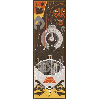 Poster Porta Star Wars Episodio I - 1