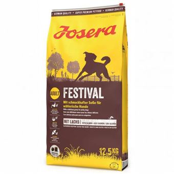 Ração seca para cão adulto exigente Josera Festival | Salmão | 12,5 kg - 1
