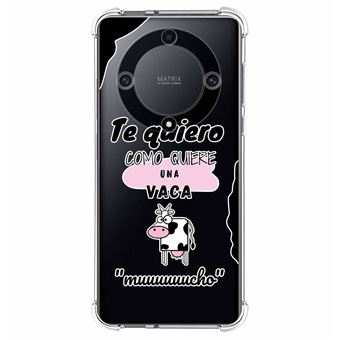 Capa Tumundosmartphone de silicone anti-choque para Honor Magic 5 Lite 5G design de vaca de desenho animado - 1