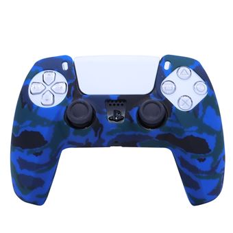 Capa Silicone Antideslizante HSMY para Comando PS5 - Azul - 1