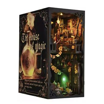 Book Nook DAM | madeira | 3D | Casa Mágica - 1