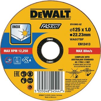 Disco Cortante DeWALT DT43902-QZ | Amarelo, Vermelho - 1