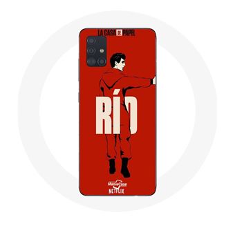 Capa Maniacase para Samsung Galaxy A51 La Casa de Papel Rio desenho - 1