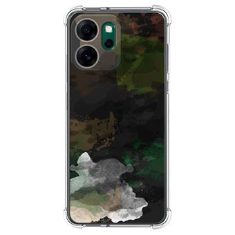 Capa Tumundosmartphone de Silicone à Prova de Choque para Oppo Reno 14 F / 14F 5G | design em aquarela e 12 desenhos - 1