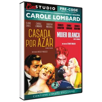 Doble sesión Carole Lombard - Casada por Azar Mujer Blanca / No man of her own+White Woman (2DVD) - 1