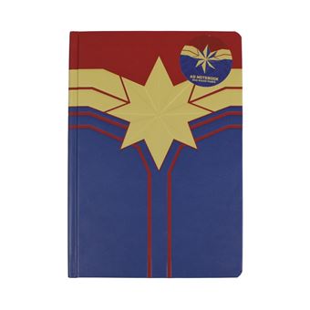 Caderno A5 Marvel Captain Marvel
