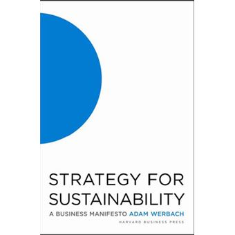 Strategy For Sustainability A Business Manifesto - 1