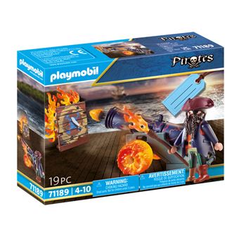 Sports & Action Pirata com Canhão Playmobil - 1