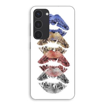Capa Maniacase para Samsung Galaxy S23 | Boca lábios coloridos - 1