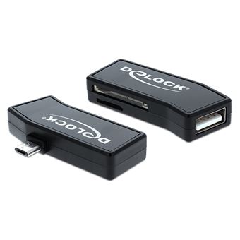 Leitor de Cartões DeLOCK 91730 | Preto - 1