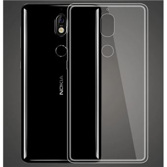 Capa Gel TPU Silicone Multi4you para Nokia 3.1 - Transparente - 1