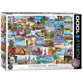 Puzzle Eurographics Globetrotter Mexico | 1000 Peças - 1