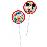 Conjunto 6 Palhinhas Mickey Disney Playful Sortido_0
