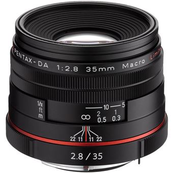 Pentax HD-DA 35mm F2.8 Macro Limited SLR Lentes macro Preto