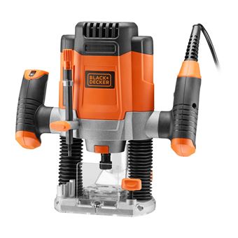 Fresadora Black & Decker KW1200E-QS | Laranja - 1