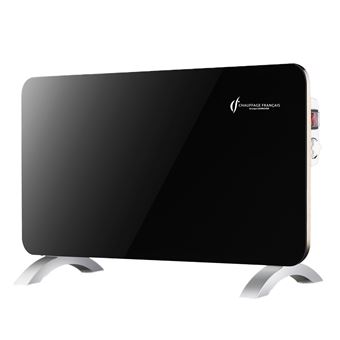 Radiador Elétrico Móvel de Vidro Sannover Sorimo | 1000 W | Preto - 1