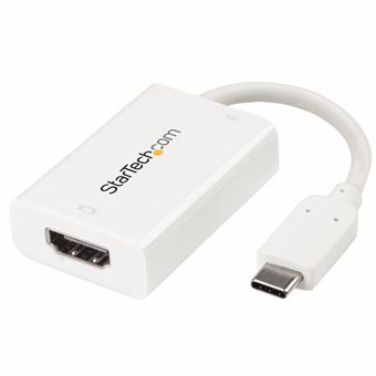 Adaptador Gráfico Usb StarTech.com CDP2HDUCPW | Branco - 1