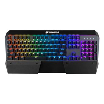 Teclado Gaming com Fios COUGAR CGR-Attack-X3-RGB | Idioma: Inglês | Preto - 1