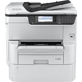 Impressora Multifunções Jato de Tinta Epson WorkForce Pro WF-C878RDWF | Wi-Fi | Branco - 1