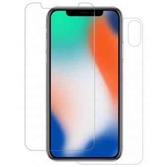 Película de vidro temperado iPhone X anti-risco - 1
