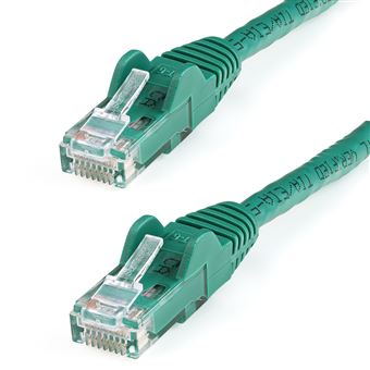 Cabo de Rede StarTech.com N6PATCH100GN | Verde - 1