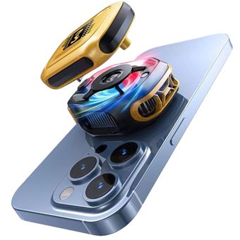 Smart Cooler Antiimpacto Magsafe para iPhone | Bateria 2000mAh | Arrefecimento Inteligente | RGB - 1