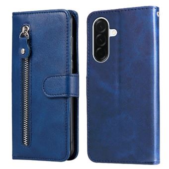 Capa ZURSANA para Samsung Galaxy A37 | Couro | Flip | Ranhuras para Cartões | Fecho Magnético | Azul - 1