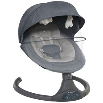 Espreguiçadeira Elétrica Kikka Boo Codie Dark Grey - 1