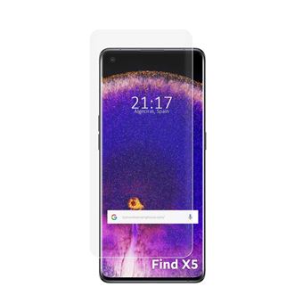 Protetor Tumundosmartphone de vidro temperado com cola completa UV curvada completa para Oppo Find X5 5G - 1
