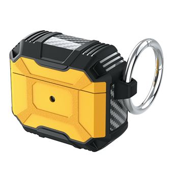 Capa e TPU com fivela de pendurar, amarelo Magunivers para AirPods 3 - 1