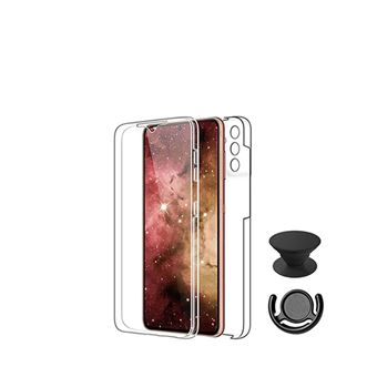 Kit Phonecare Capa 3x1 360° Impact Protection + 1 GripHolder + 1 Suporte GripHolder Preto para Samsung Galaxy S24 Plus + 5G | Transparente/Preto - 1