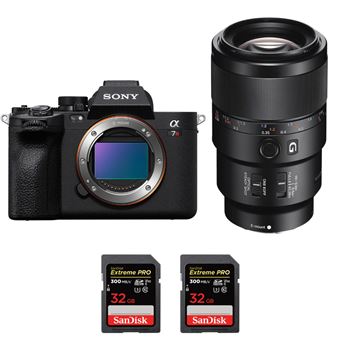 Sony A7R V + FE 90mm f/2.8 Macro G OSS + 2 SanDisk 32GB Extreme PRO UHS-II SDXC 300 MB/s + PDF MCZ DIRECT - 1