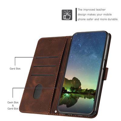 Funda Tipo Cartera Con Ranuras Para Tarjetas Para OPPO Find X5 Lite 5G – Piel PU Y Soporte