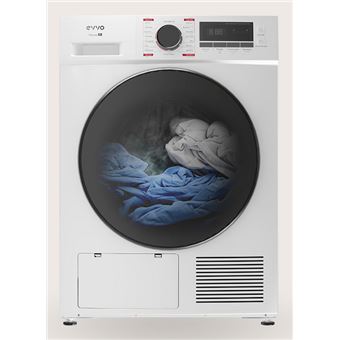 Máquina de Secar EVVO S8 E | Carregamento Frontal | 8 Kg | Bomba de Calor | E | Branco - 1