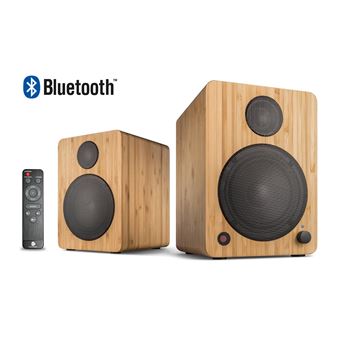 Wavemaster CUBE MINI NEO BAMBOO altifalante 2-way 36 W Castanho Sem fios/Wireless 3.5mm/Bluetooth - 1