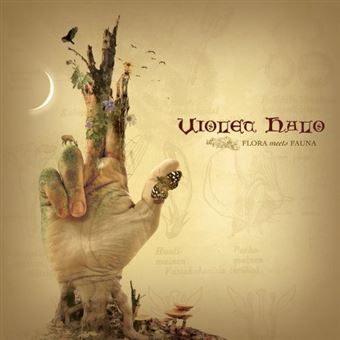 Violet Halo-Flora Meets Fauna - 1