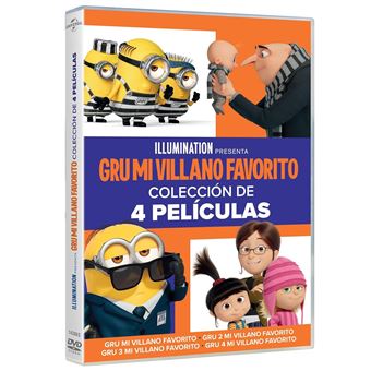 Despicable Me 1 - 4 / Gru 4. Mi Villano Favorito 1-4 (4DVD) - 1