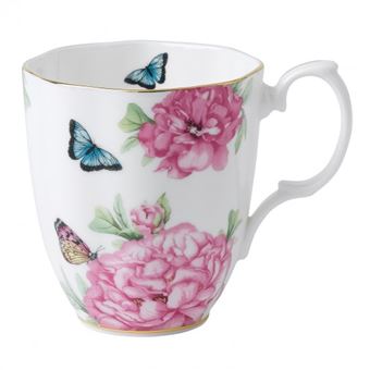 Caneca Royal Albert Friendship | Rosa, Branco - 1