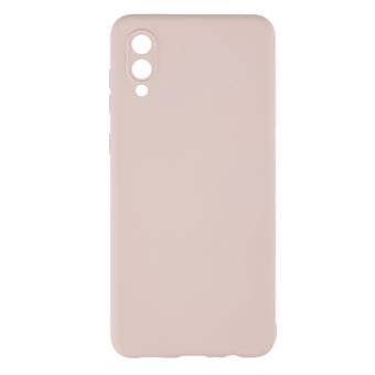 Capa para Samsung A02 | Silicone Líquido - Rosa-Creme - 1