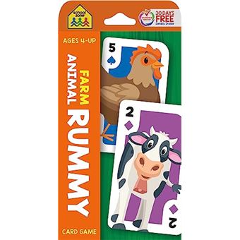Farm Animal Rummy - Card Game - 1