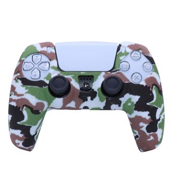 Capa Silicone Antideslizante HSMY para Comando PS5 - Branco - 1
