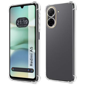 Capa de Silicone Transparente à prova de choque Tumundosmartphone para Xiaomi Redmi A5 - 1
