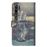 Capa Magunivers | TPU impressão de decoração de ponto de luz com alça reflexo de gato e tigre na água para Xiaomi Mi CC9 Pro/Mi Note 10/Mi Note 10 Pro_2