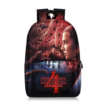 Mochila Escolar DreamWorks | Stanger Things | 28 x 14 x 47 cm | Multicolorido 1142 - 1
