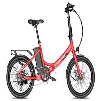 Bicicleta Elétrica FAFREES F20 Light | 250W | 522WH | 60KM Autonomia | Vermelho - 1