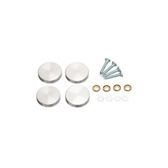 Parafusos Decorativos para Espelho Goeik | 19mm | Aço Inoxidável | 4 unidades - 1
