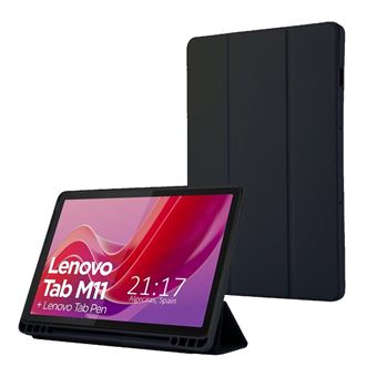 Capa TUMUNDOSMARTPHONE flip inteligente para Lenovo Tab M11 | Preto - 1