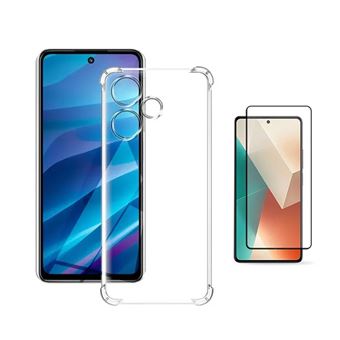 Kit Capa Superprotect Anti-Shock + Vidro Temperado Phonecare para Xiaomi Redmi Note 14 | Transparente - 1