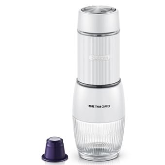 Máquina de Café Portátil EZII CM101 | Função da máquina de café manual - Branco - 1